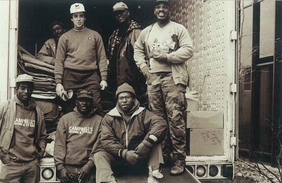 a group of seven people